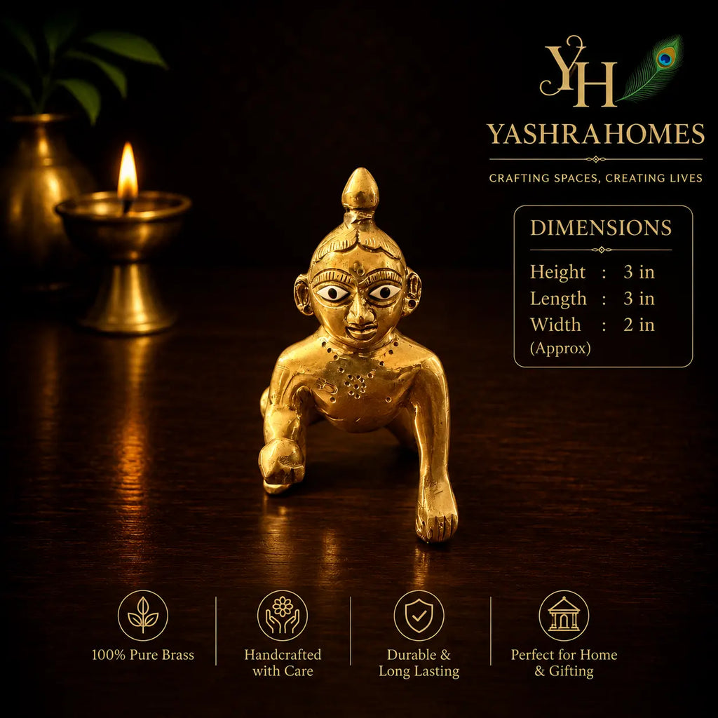 Laddu Gopal 3 inch