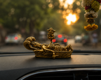 Brass Anantashayana Vishnu Idol – 1.5 Inch
