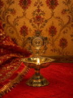 Kamakshi Brass Diya – 3-Inch - 1 Unit