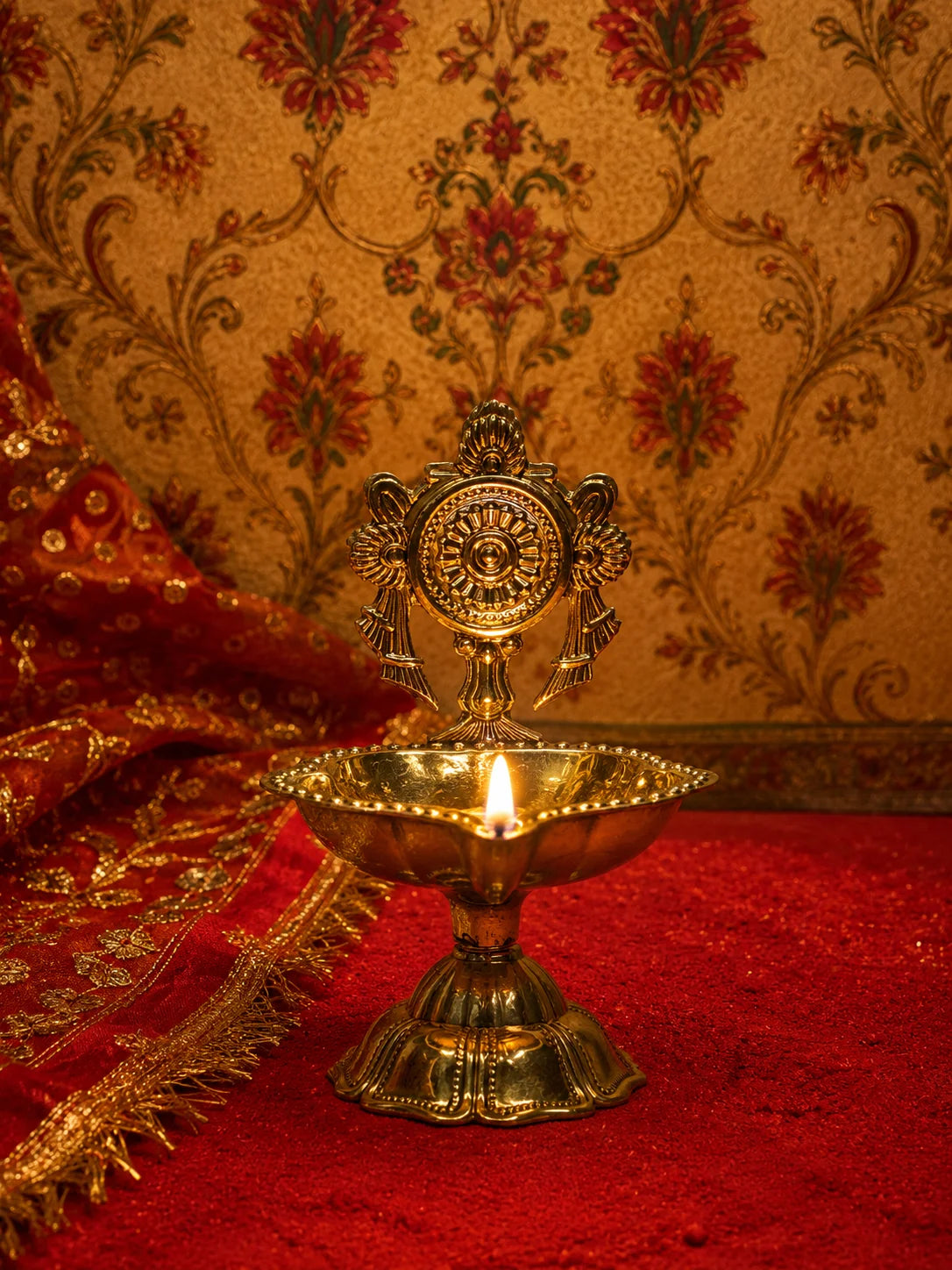 Kamakshi diya staging photo