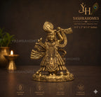 Nathdwar Krishna Idol brass small