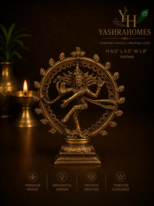 Nataraj brass idol fine