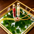 Royal Red Square Kundan Rakhi for Brother