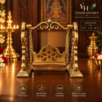 brass jhula back