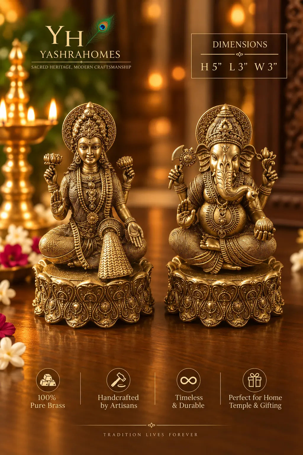 brass-lakshmiganesha-set-front
