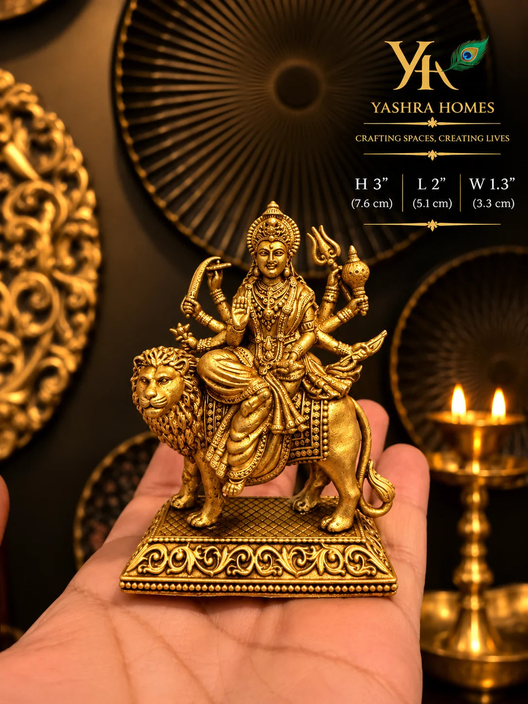durga-maa-brass-3in-in-hand-side