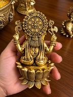 ganesha lotus back