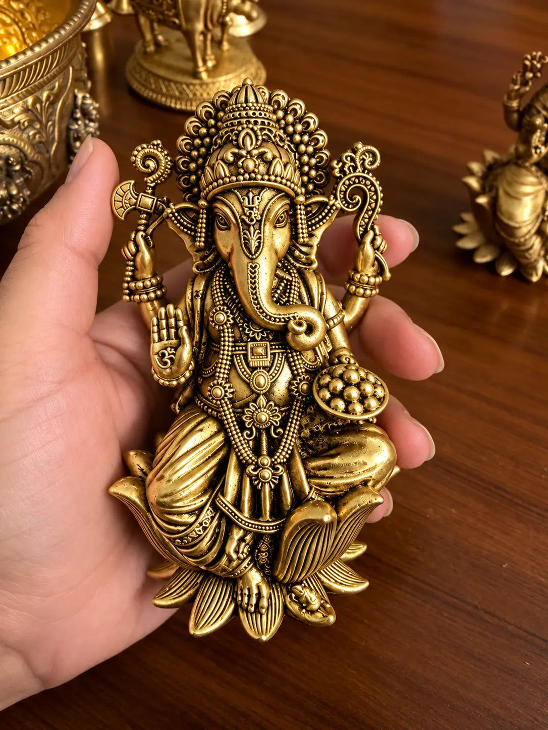 ganesha lotus