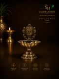 Standing Kamakshi Brass Diya – 3.5-Inch