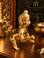Premium Handcrafted Superfine Brass Laddu Gopal Idol – 8.5 Inch (3.3 Kg)