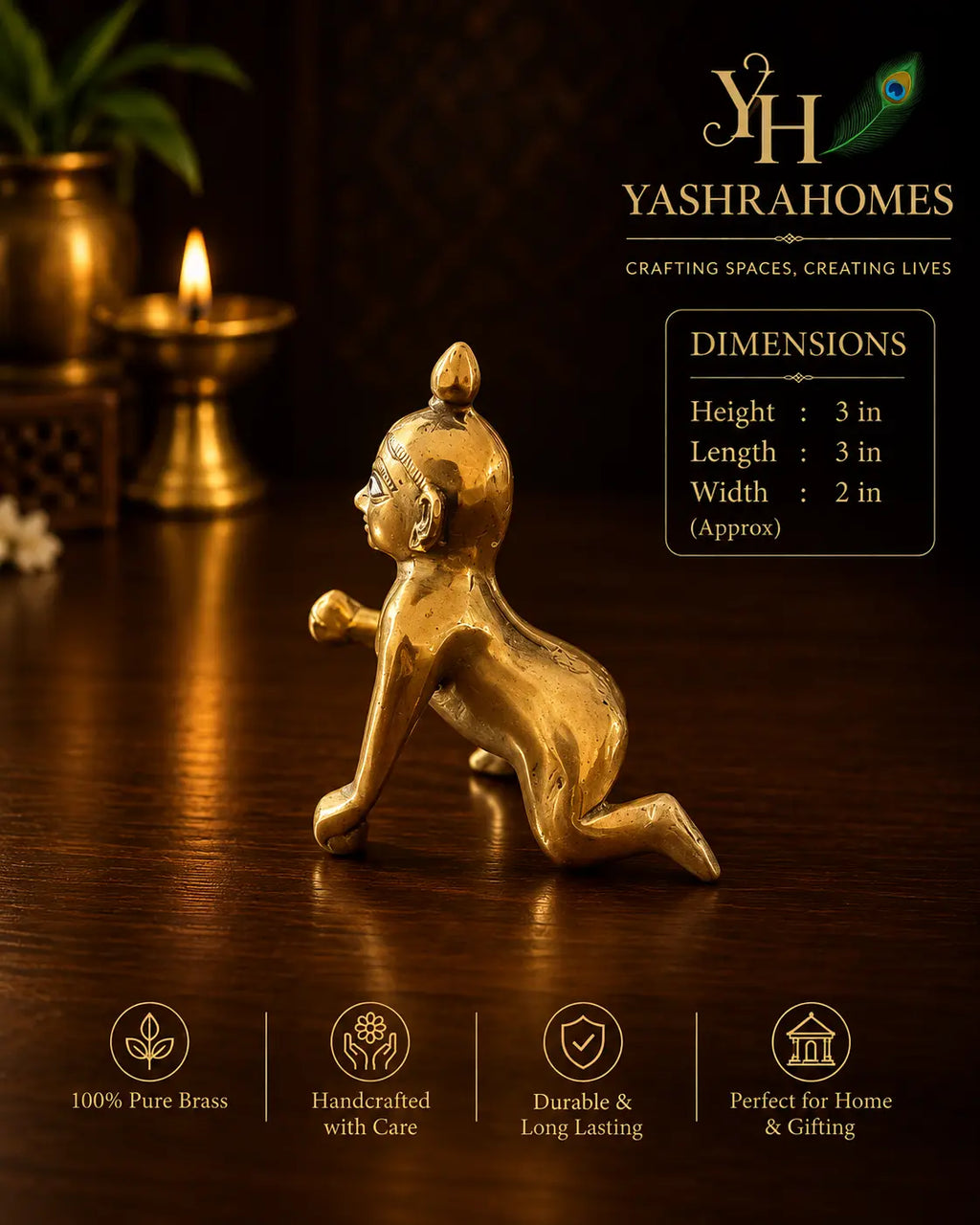 Laddu Gopal side