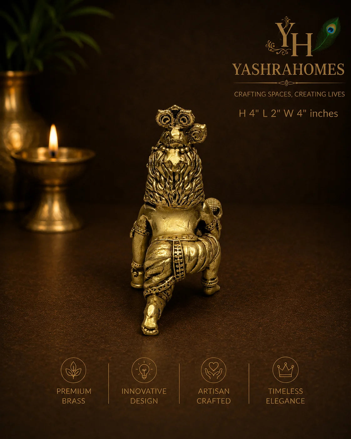 Laddu Gopal back photo