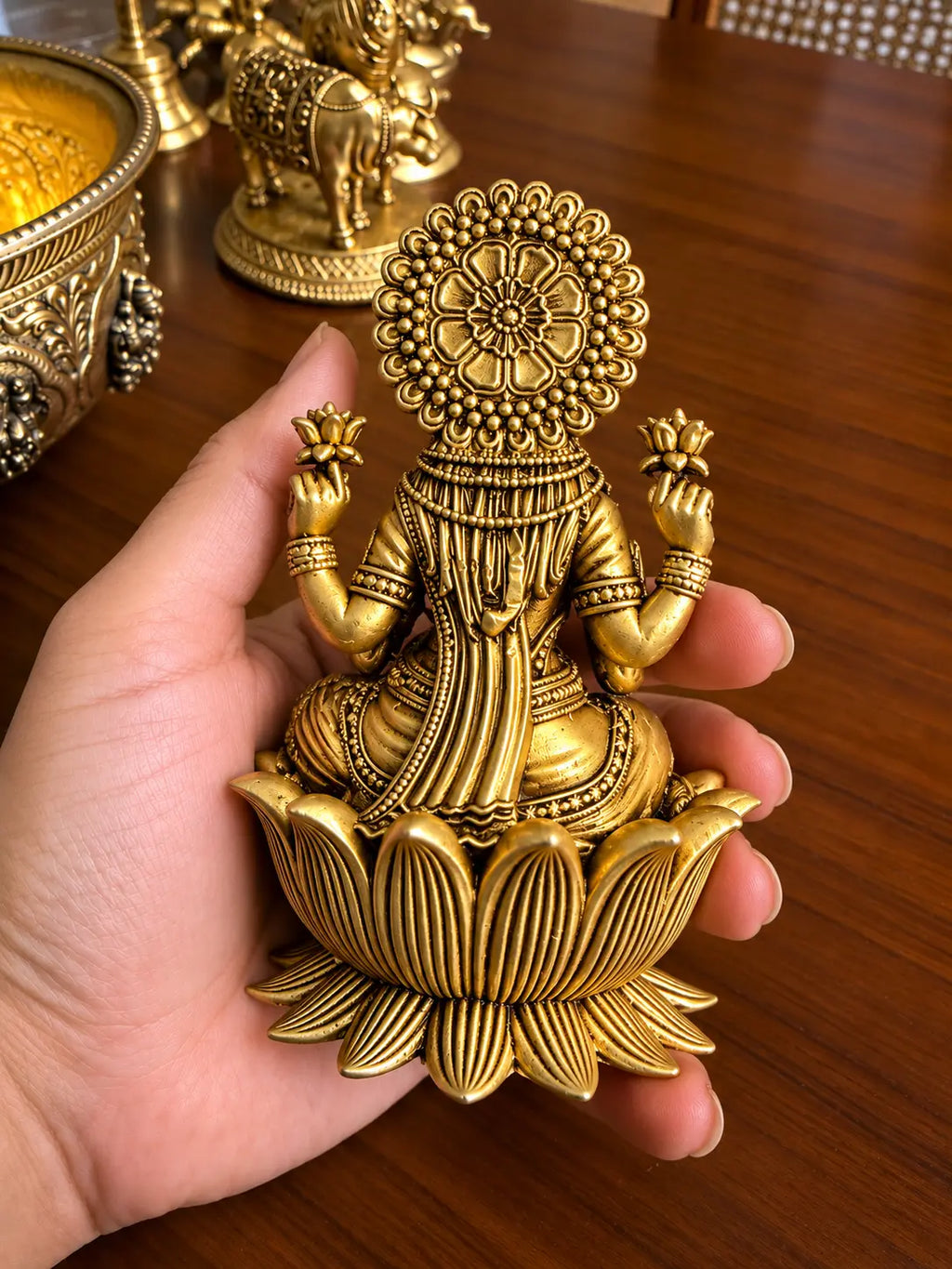 laxmi lotus back