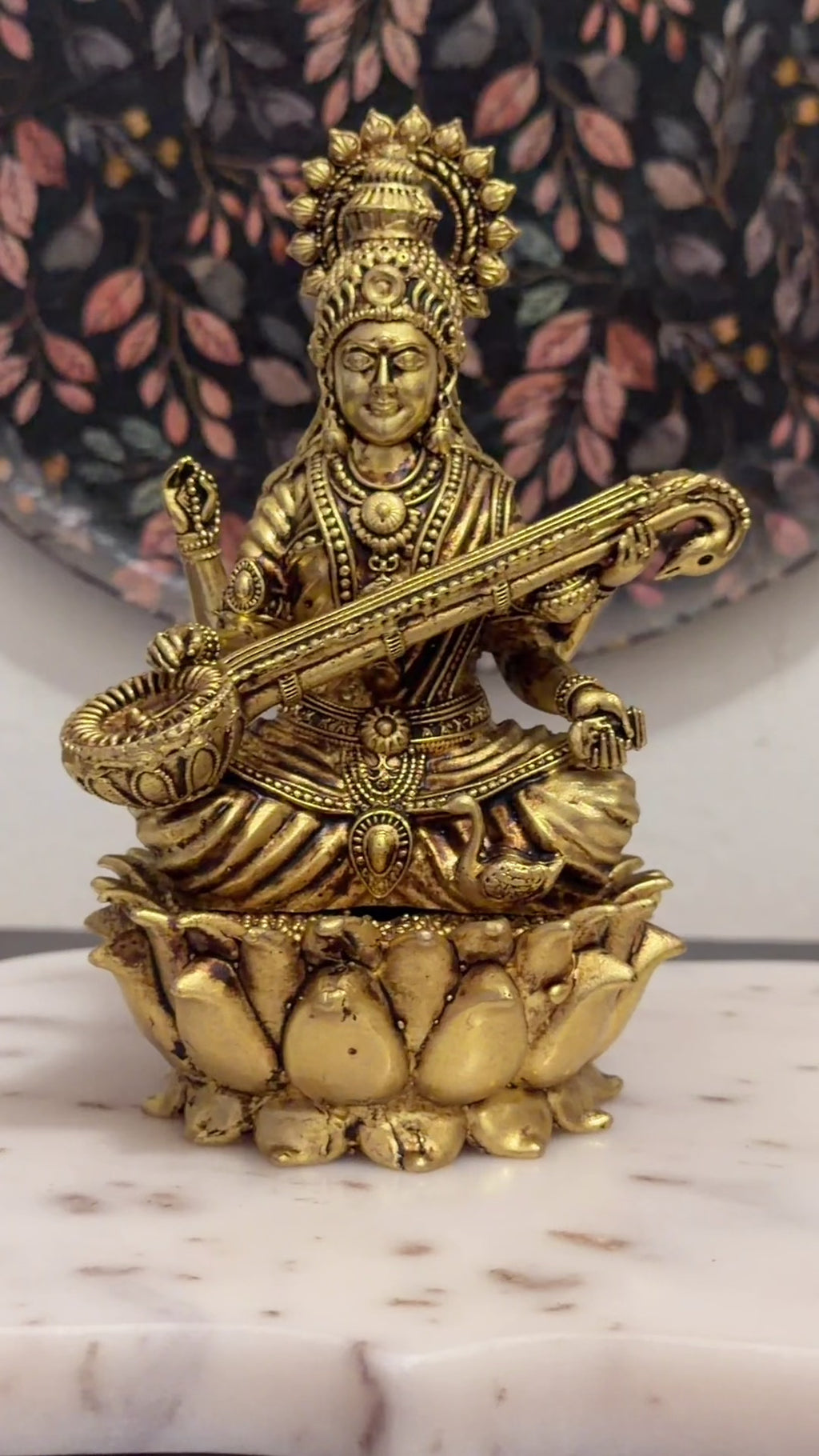 saraswati-brass-murti