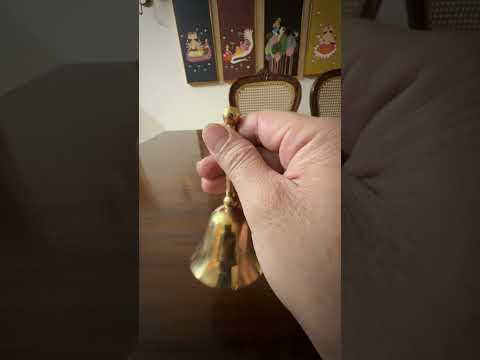 Brass Traditional Pooja Handbell – 4.5 Inch