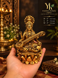 Saraswati murti in hand