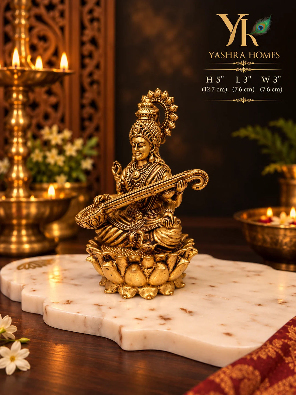 saraswati-brass-5in-side