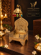 brass singhasan