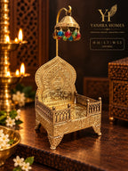 brass singhasan medium
